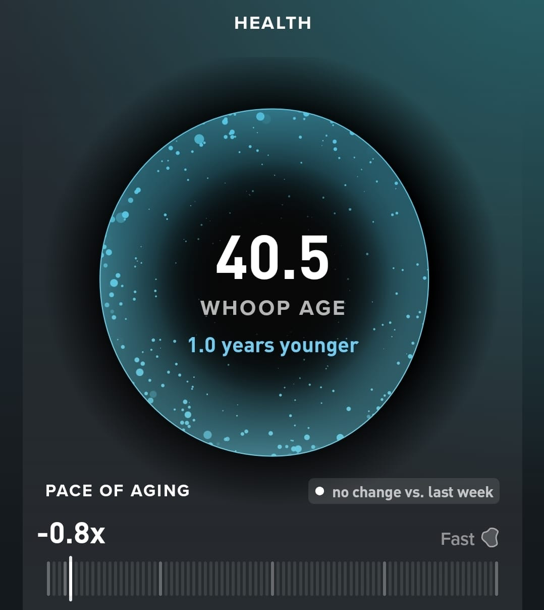 WHOOP age current screenshot